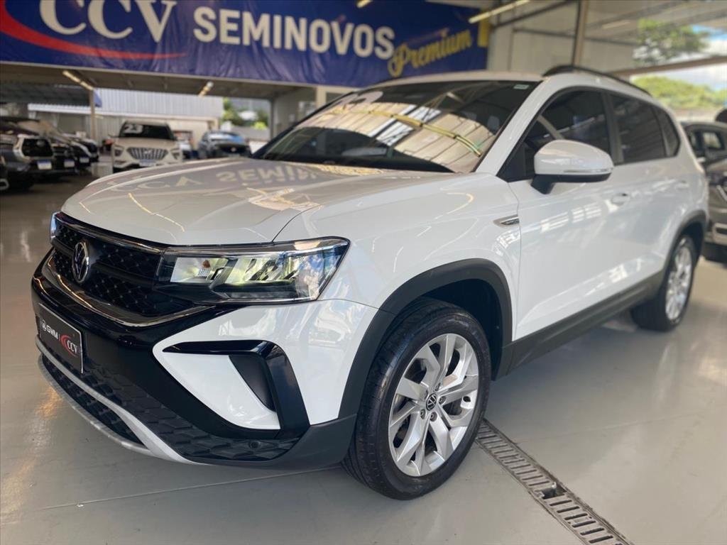 Volkswagen TAOS Comfortline 1.4 250 TSI Flex Aut. na cor Branco em Curitiba / PR - 837048