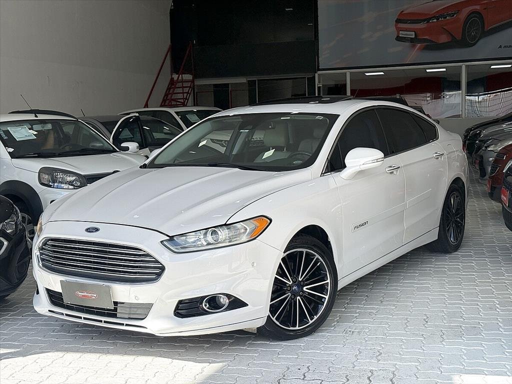 Ford Fusion Titanium 2.0 GTDI Eco. Awd Aut. na cor Branco em Campinas / SP - 837199