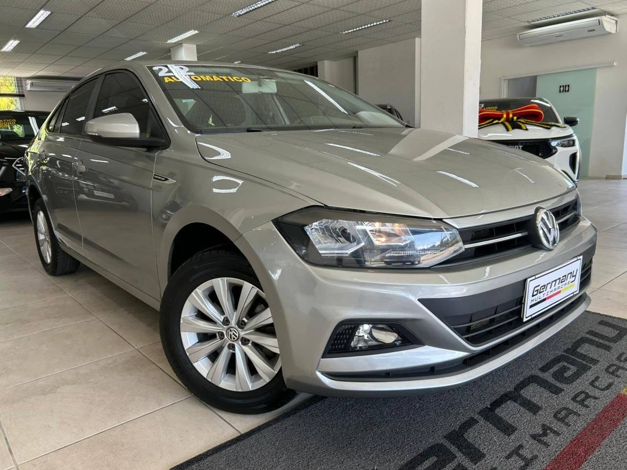 Volkswagen Virtus Comfort. 200 TSI 1.0 Flex 12V Aut na cor Prata em Blumenau / SC - 841651