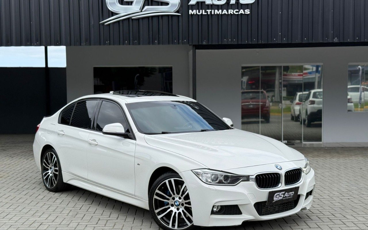 BMW 328i M Sport 2.0 16V Flex 4p na cor Branco em Joinville / SC - 842504