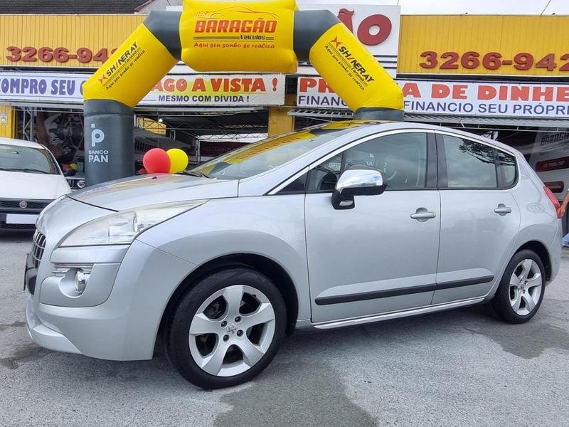 Peugeot 3008 Griffe 1.6 Turbo 16V 5p Aut. na cor Prata em Curitiba / PR - 842546