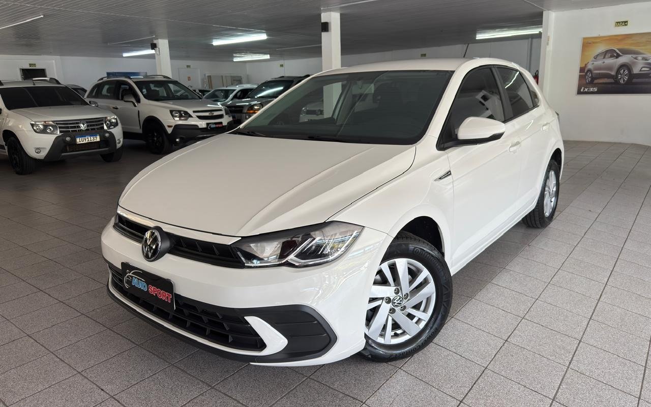 Volkswagen Polo Comfortline TSI 1.0 Flex 12V Aut. na cor Branco no Novo Hamburgo / RS - 842650