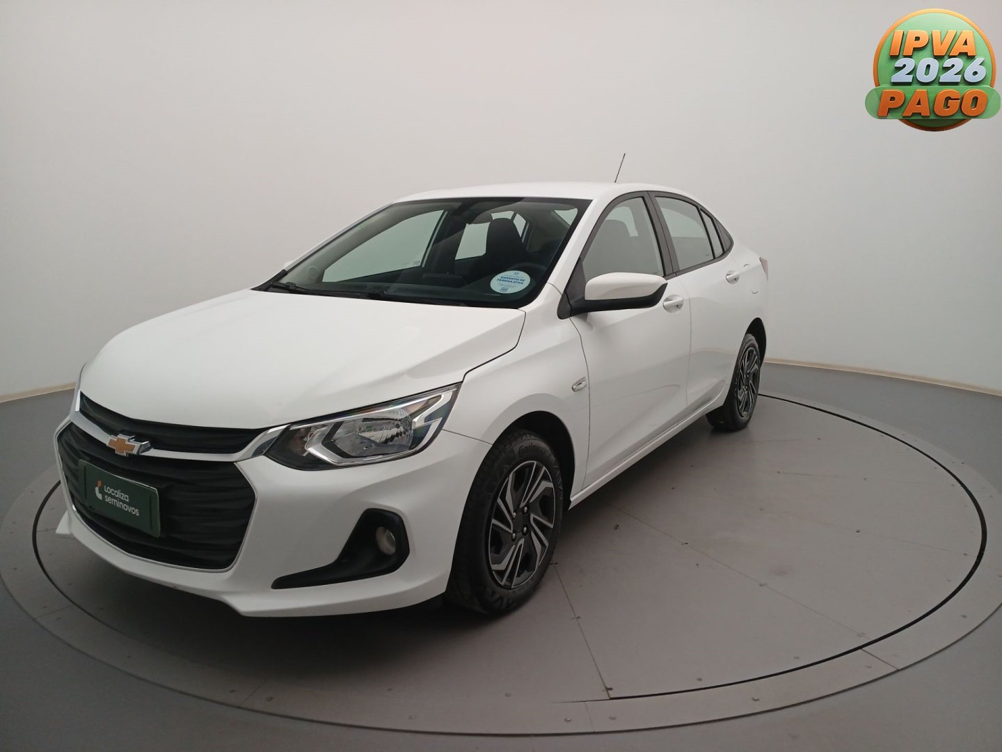 Chevrolet Onix HATCH LT 1.0 12V Flex 5p Mec. na cor Branco em Campinas / SP - 843604