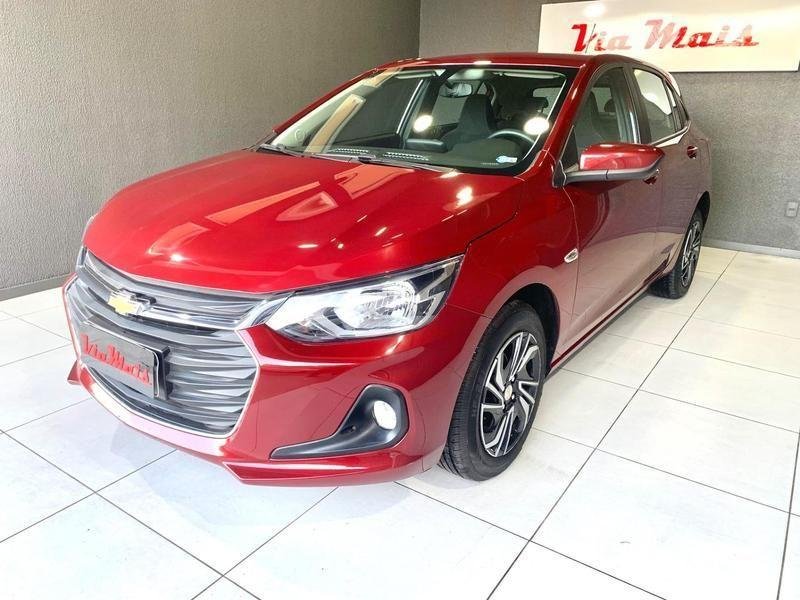 Chevrolet ONIX HATCH LT 1.0 12V TB Flex 5p Mec. na cor Vermelho em Curitiba / PR - 844815
