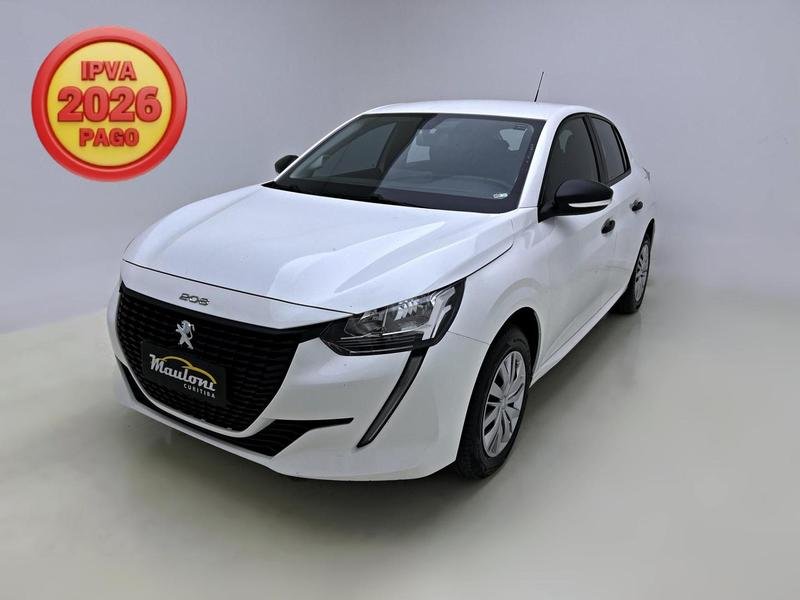 Peugeot 208 Like 1.0 Flex 6V 5p Mec. na cor Branco em Curitiba / PR - 844907