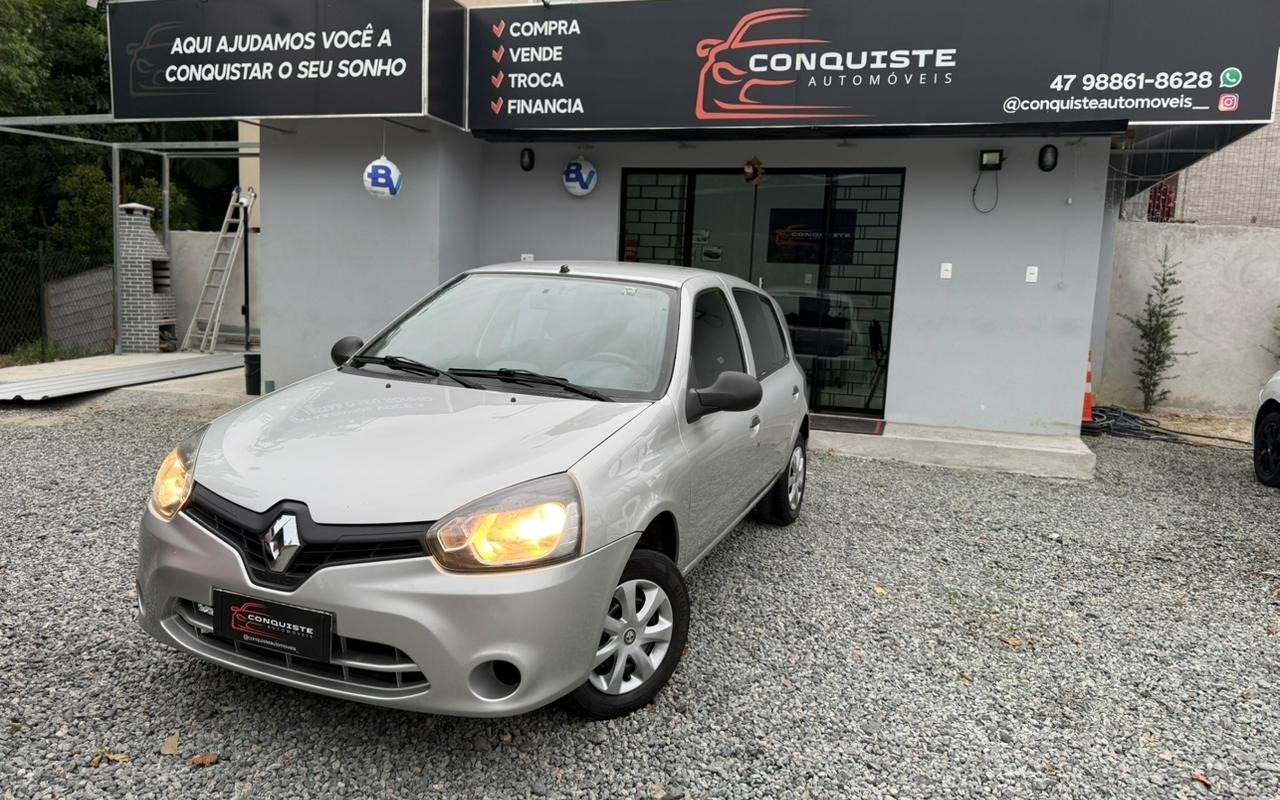 Renault Clio RN/Alizé/Expr./1.0 Hi-Power 16V 5p na cor Prata em Joinville / SC - 844975