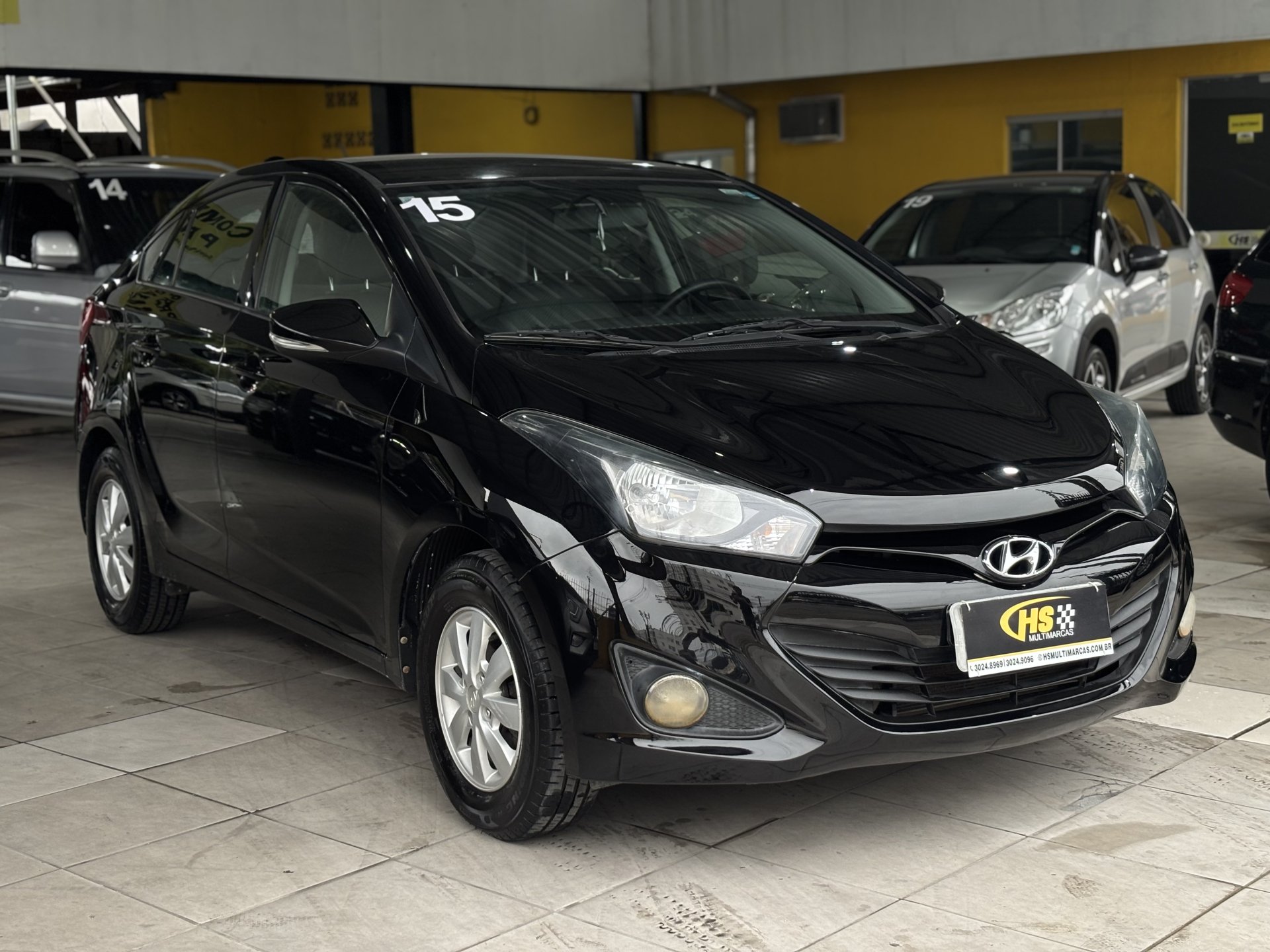 Hyundai HB20S Style 1.6 Flex 16V Aut. na cor Preto em Florianópolis / SC - 845076