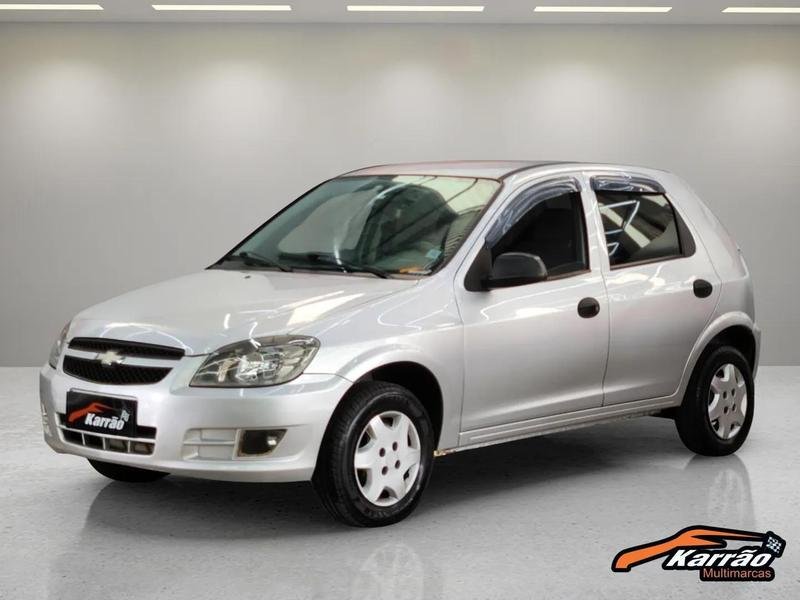 Chevrolet Celta Life/ LS 1.0 MPFI 8V FlexPower 3p na cor Prata em Colombo / PR - 845142