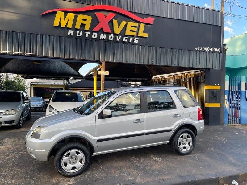 Ford EcoSport FREESTYLE 1.6 16V Flex 5p na cor Prata em Maringá / PR - 845180