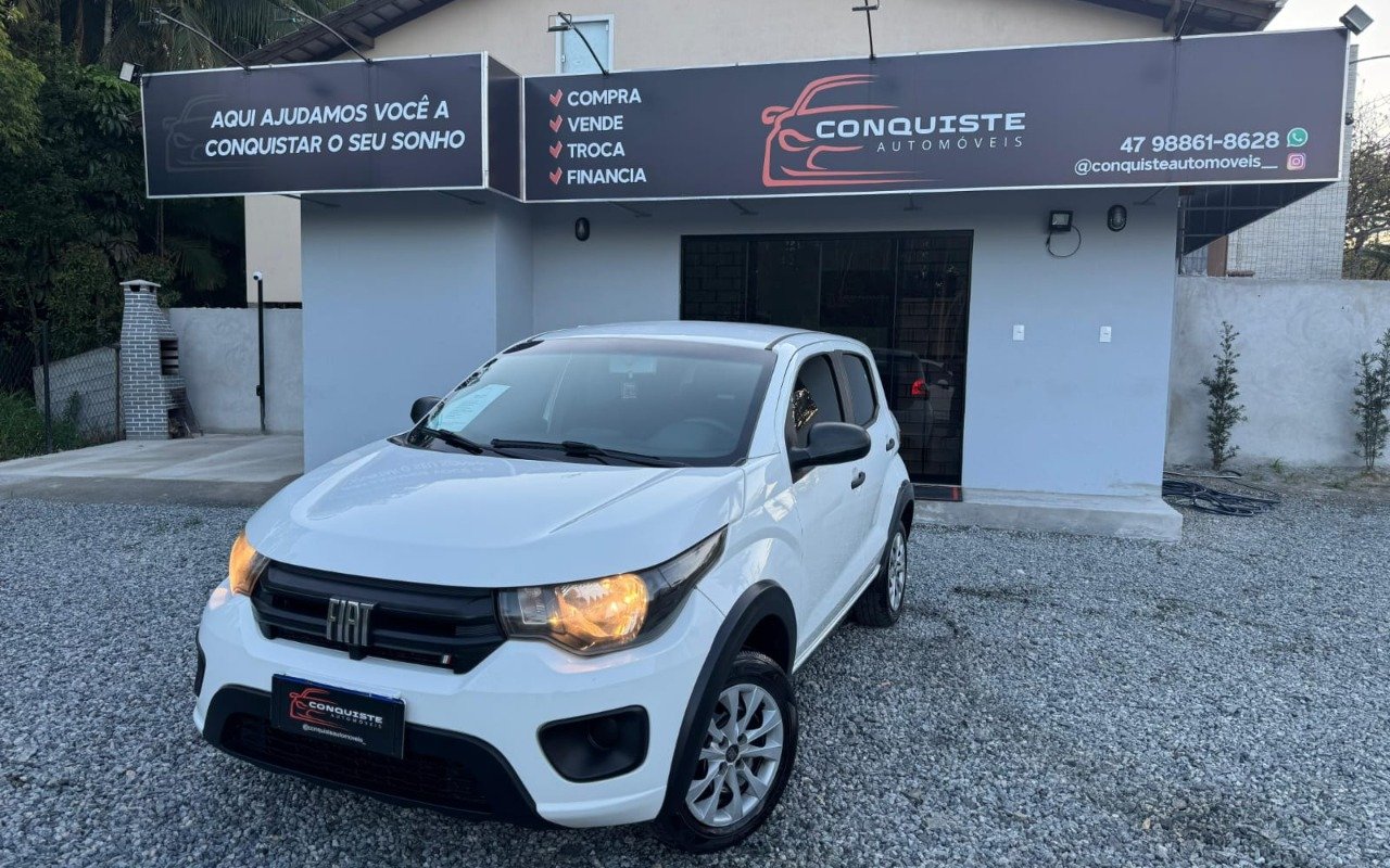 Fiat MOBI LIKE 1.0 Fire Flex 5p. na cor Branco em Joinville / SC - 845562