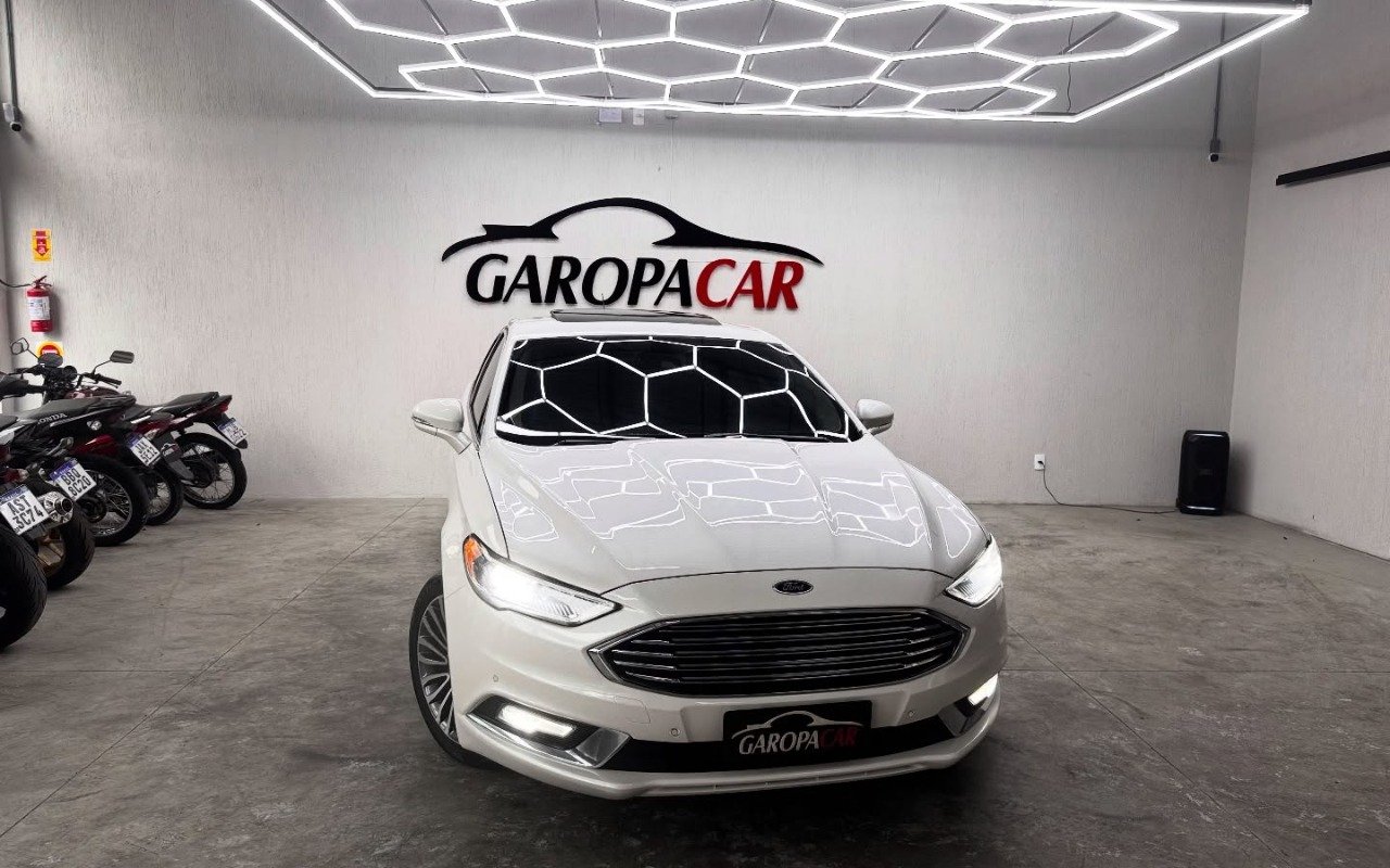 Ford Fusion Titanium 2.0 GTDI Eco. Awd Aut. na cor Branco em Garopaba / SC - 845684