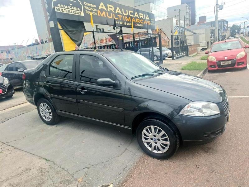 Fiat Siena EL 1.0 mpi Fire Flex 8V 4p na cor Cinza em Araucária / PR - 845688