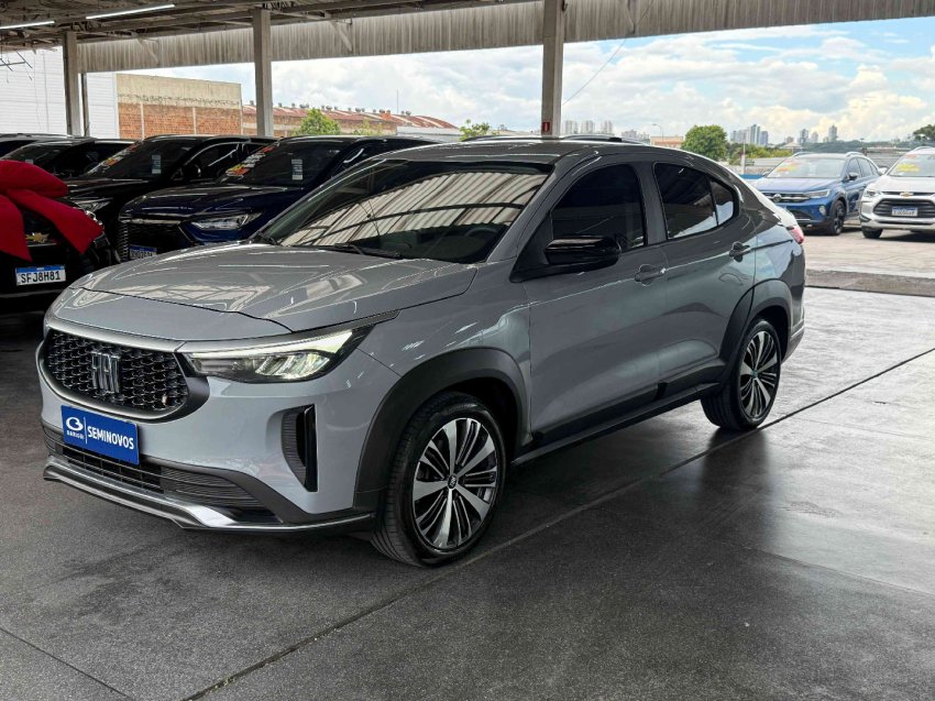 Fiat Fastback Audace 1.0 200 T. Flex Aut na cor Cinza em Curitiba / PR - 845716