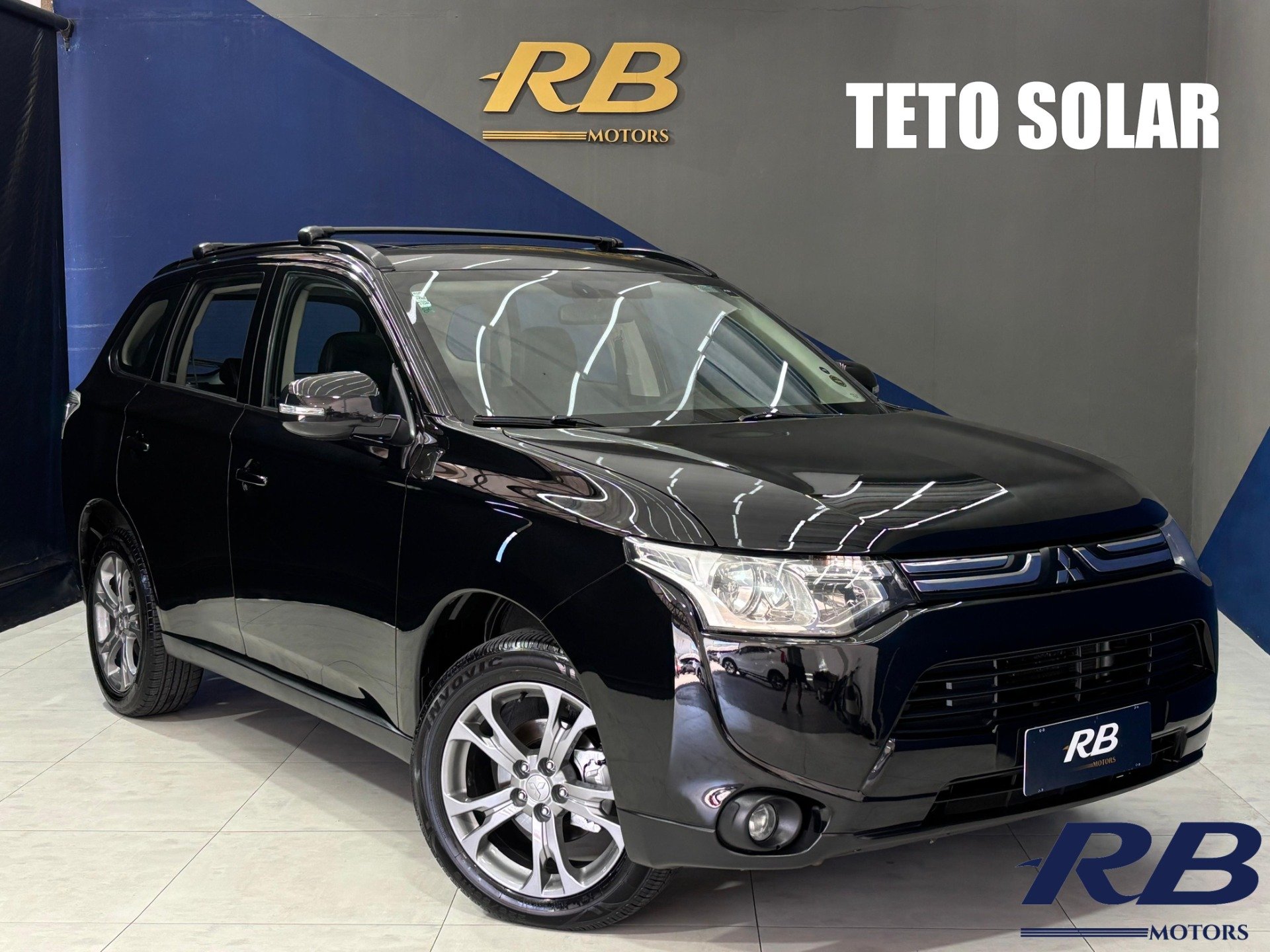 Mitsubishi OUTLANDER 2.0 16V 160cv Aut. na cor Preto em Itajaí / SC - 845733