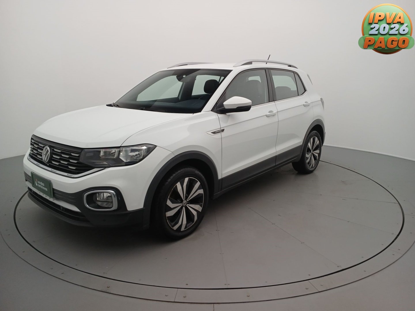 Volkswagen T-Cross Hig. 250 TSI 1.4 Flex 16V 5p Aut na cor Branco em Joinville / SC - 845793