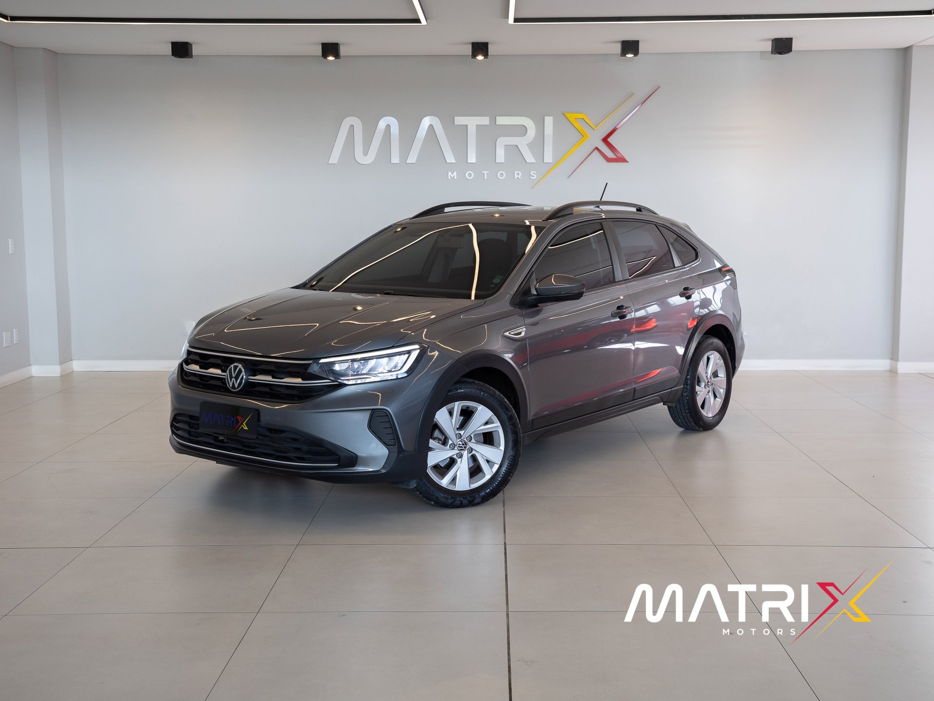 Volkswagen Nivus Comfortline 1.0 200 TSI Flex Aut. na cor Cinza em São José / SC - 845891