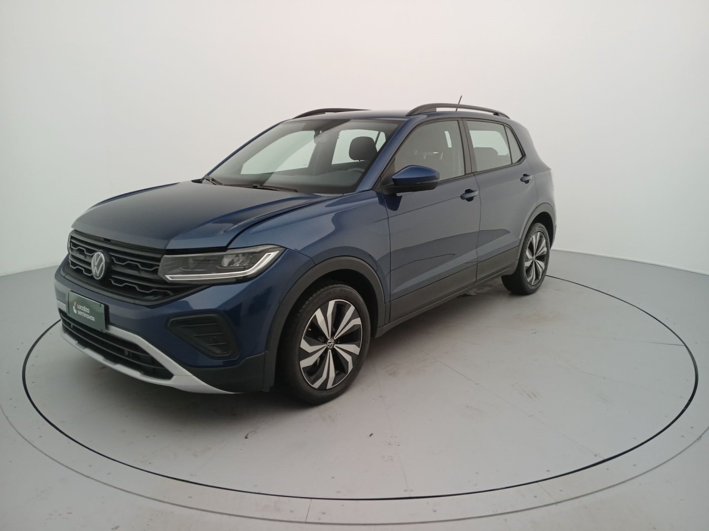 Volkswagen T-Cross 200 TSI 1.0 Flex 12V 5p Aut. na cor Azul em Joinville / SC - 846496