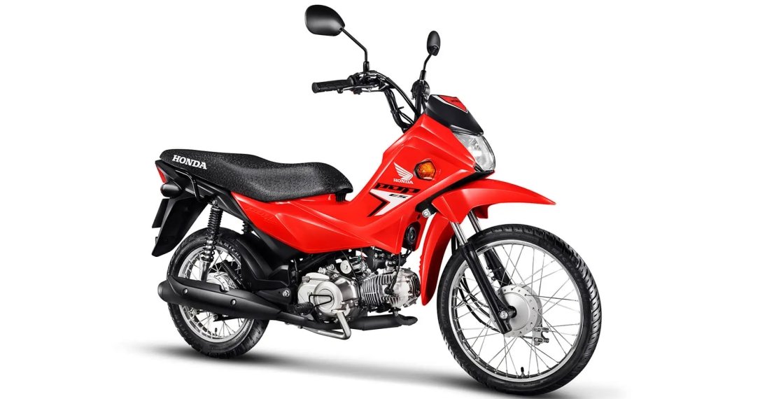 Honda POP 110i  na cor Vermelho em Curitiba / PR - 847