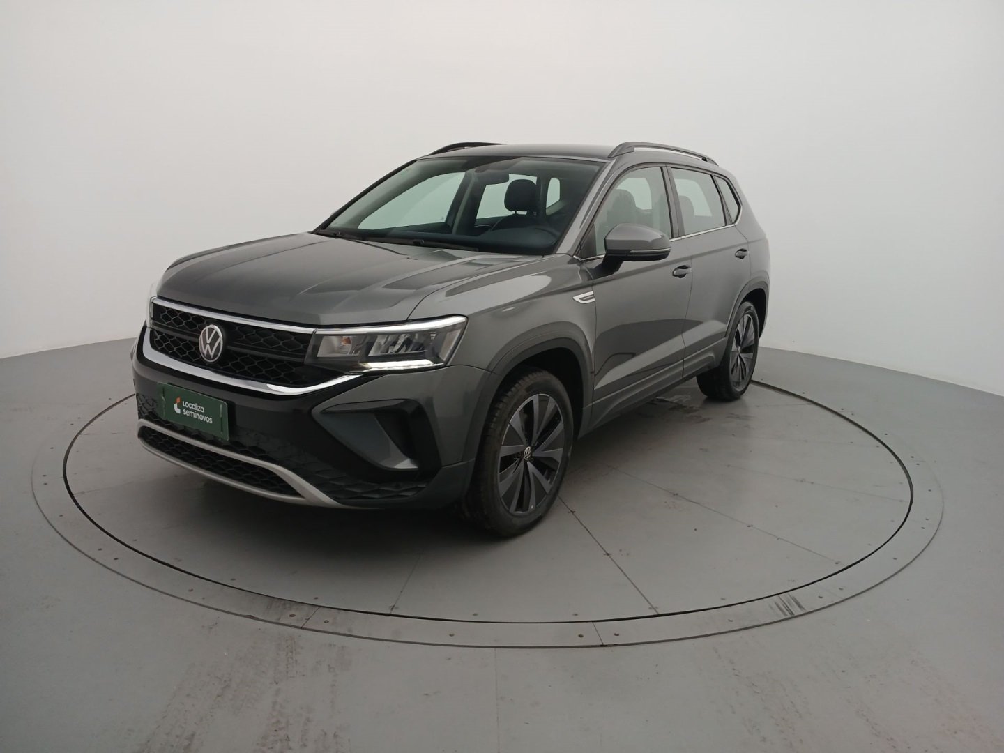 Volkswagen Taos Comfortline 1.4 250 TSI Flex Aut. na cor Cinza em Ponta Grossa / PR - 847320