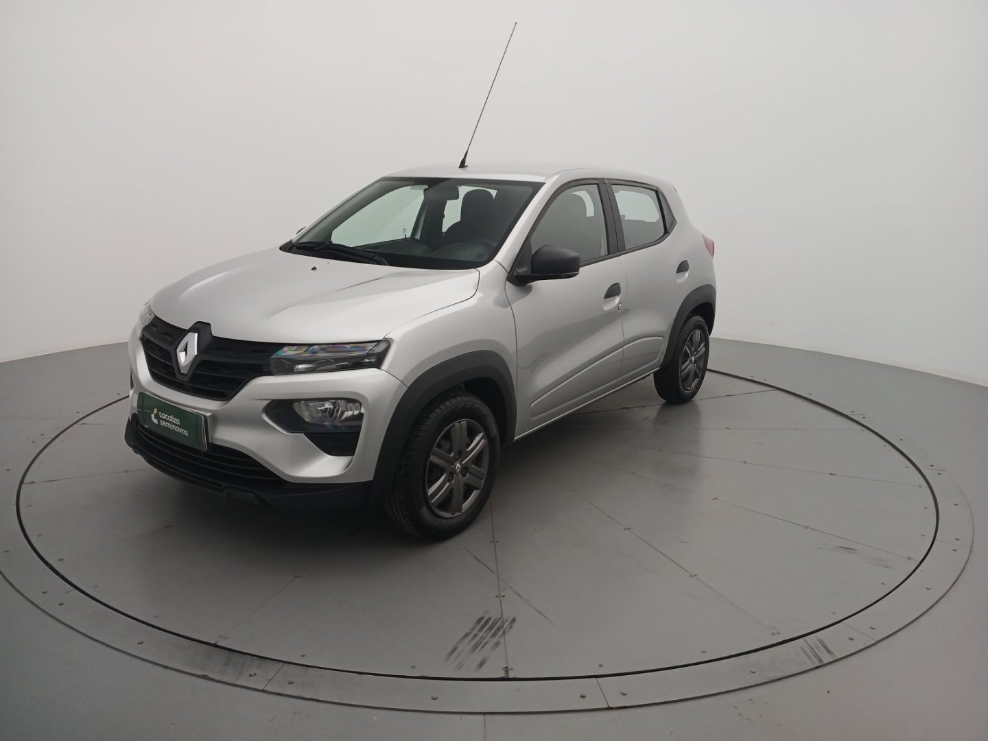 Renault Kwid Zen 1.0 Flex 12V 5p Mec. na cor Prata em Ponta Grossa / PR - 847571