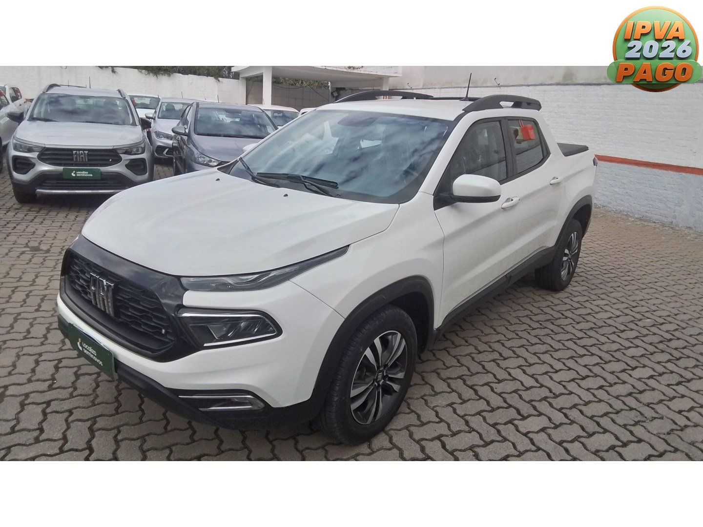 Fiat Toro Freedom 1.3 T270 4x2 Flex Aut. na cor Branco no Pelotas / RS - 849483