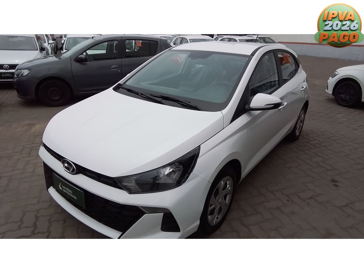 Hyundai HB20 Comf./C.Plus/C.Style 1.0 Flex 12V na cor Branco no Pelotas / RS - 849494