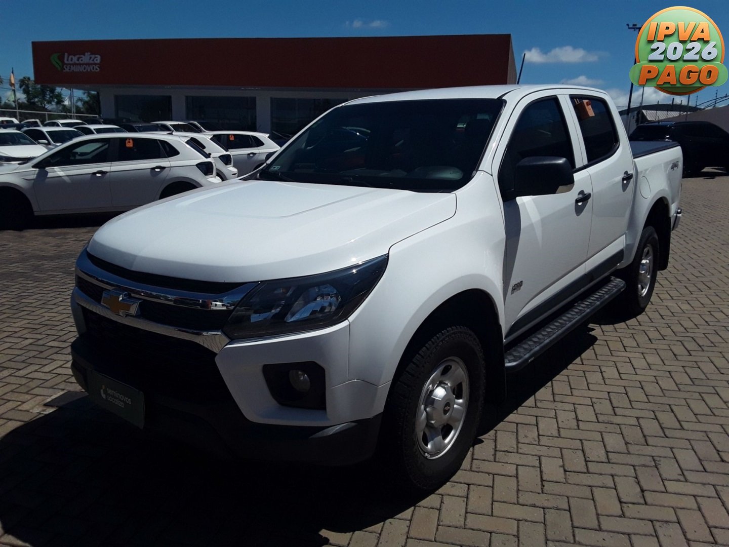 Chevrolet S10 Pick-Up LS 2.8 TDI 4x4 CD Dies. Mec. na cor Branco em Maringá / PR - 850154