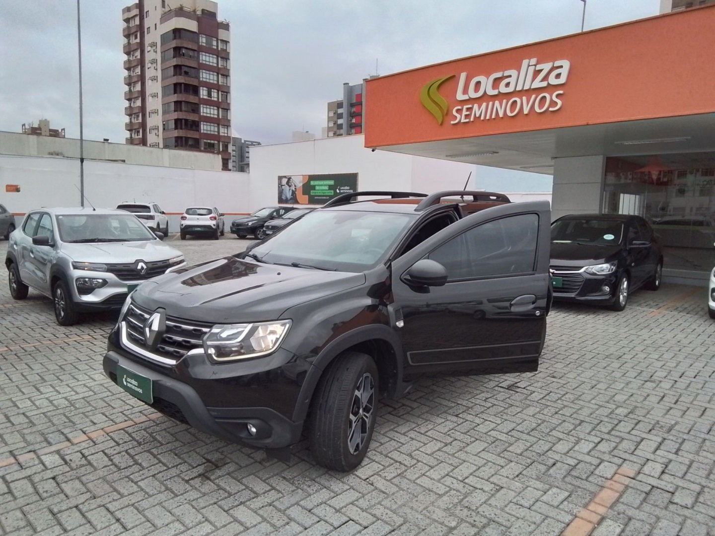 Renault Duster Iconic 1.6 16V Flex Aut. na cor Preto em Blumenau / SC - 851657