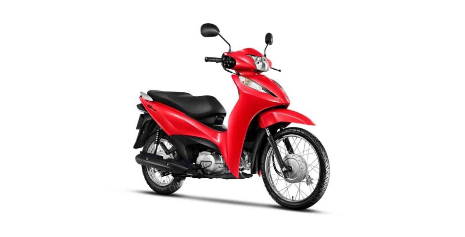 Honda BIZ 125 KS/ 125 KS FLEX  na cor Vermelho em Curitiba / PR - 852
