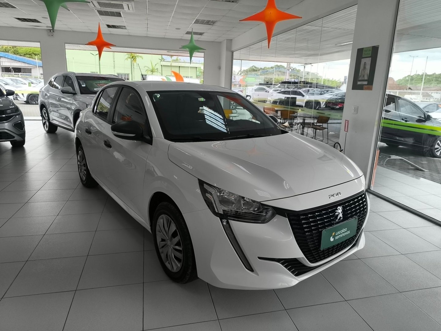 Peugeot 208 Like 1.0 Flex 6V 5p Mec. na cor Branco em Blumenau / SC - 852005