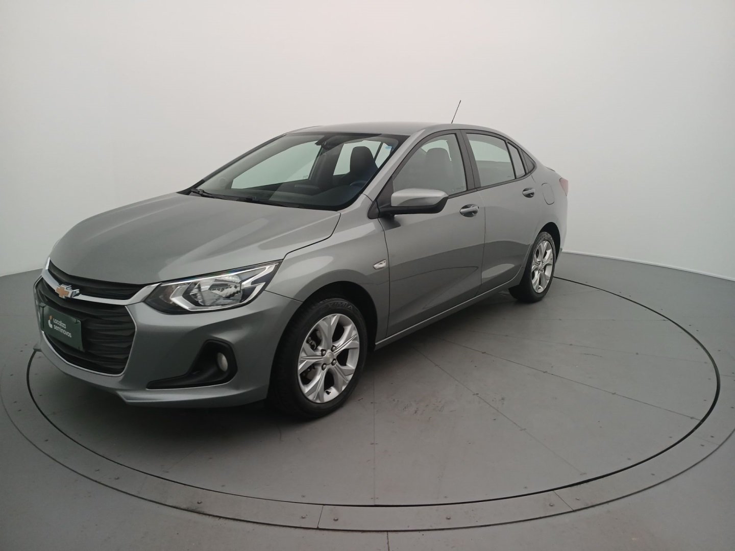 Chevrolet ONIX HATCH PREM. 1.0 12V TB Flex 5p Aut. na cor Prata em Curitiba / PR - 852179