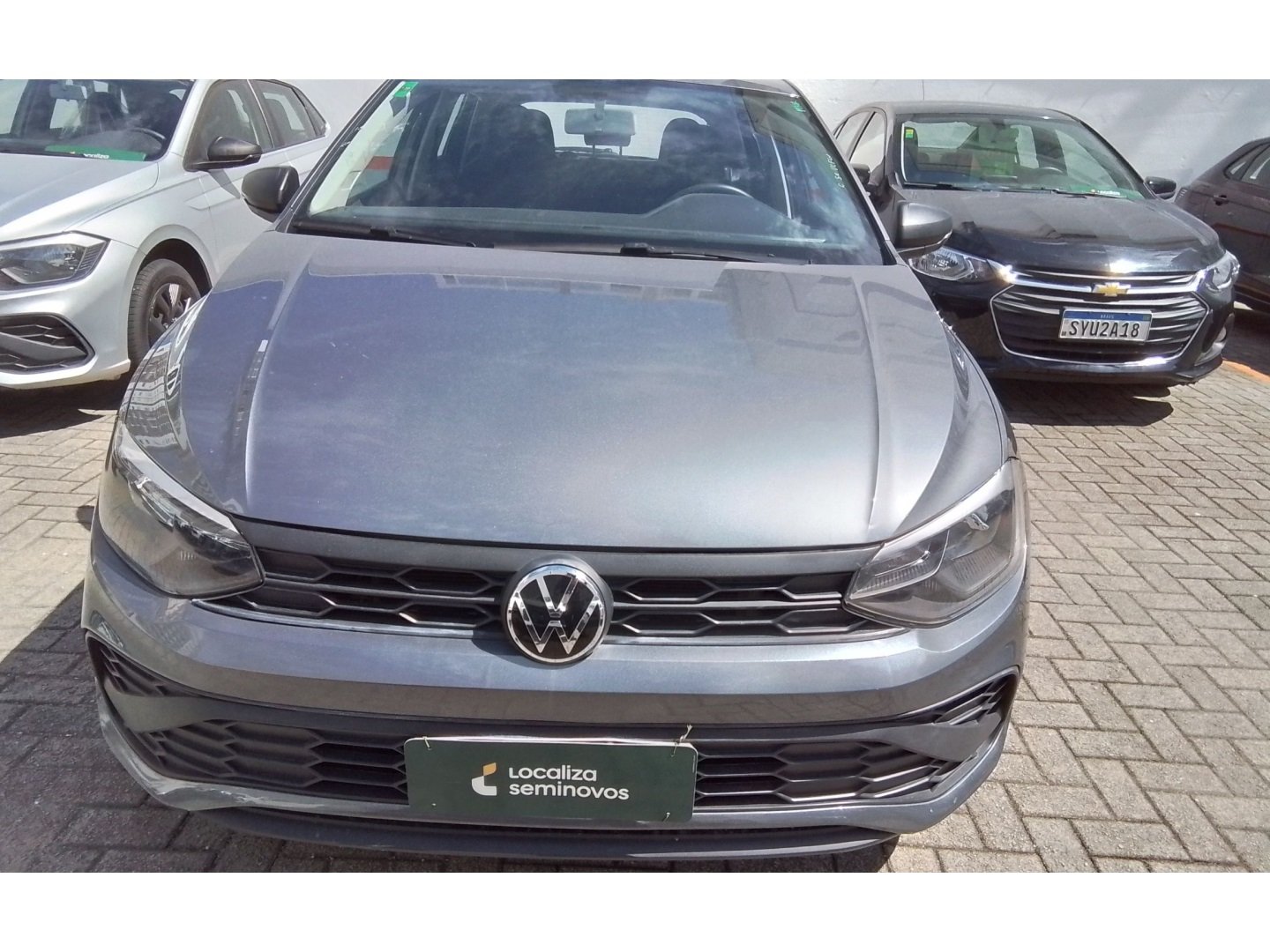 Volkswagen Polo Track Rock in Rio 1.0 Flex 12V 5p na cor Cinza em Brusque / SC - 852319