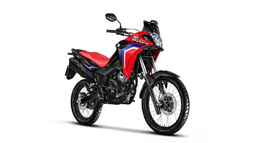 Honda SAHARA 300 RALLY ABS FLEX  na cor Vermelho em Curitiba / PR - 853