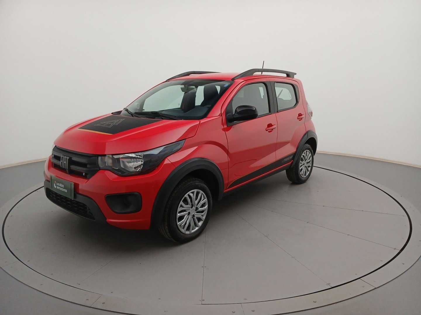 Fiat Mobi TREKKING 1.0 Flex 5p. na cor Vermelho em Cascavel / PR - 853430