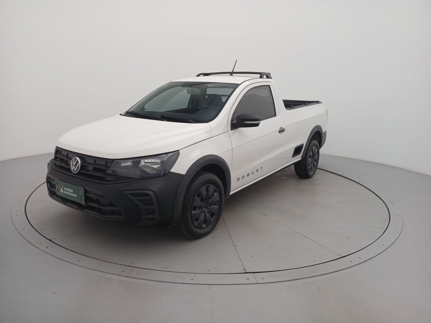 Volkswagen Saveiro Robust 1.6 Total Flex 16V na cor Branco em Cascavel / PR - 853674