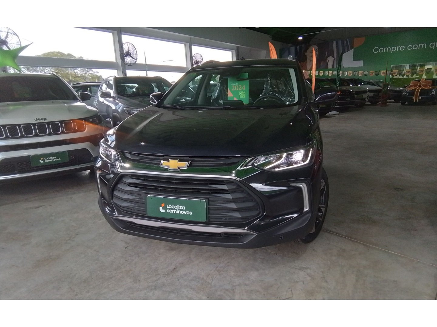 Chevrolet Tracker Premier 1.2 Turbo 12V Flex Aut. na cor Cinza em Cascavel / PR - 853710