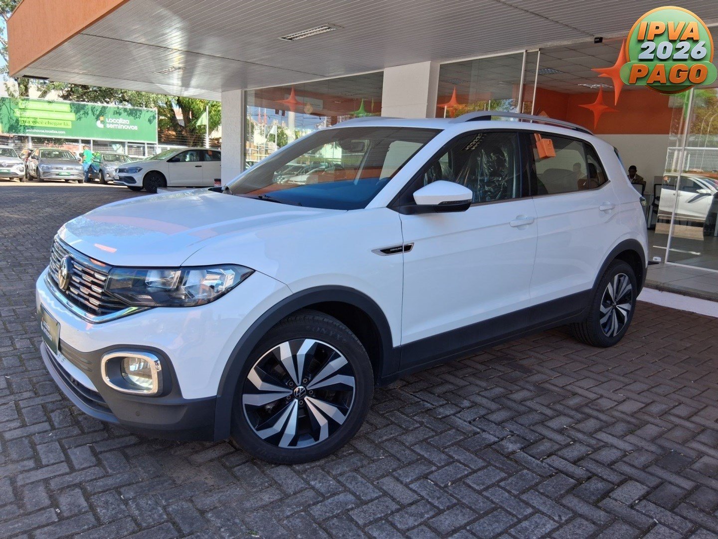 Volkswagen T-Cross Hig. 250 TSI 1.4 Flex 16V 5p Aut na cor Branco em Londrina / PR - 853832