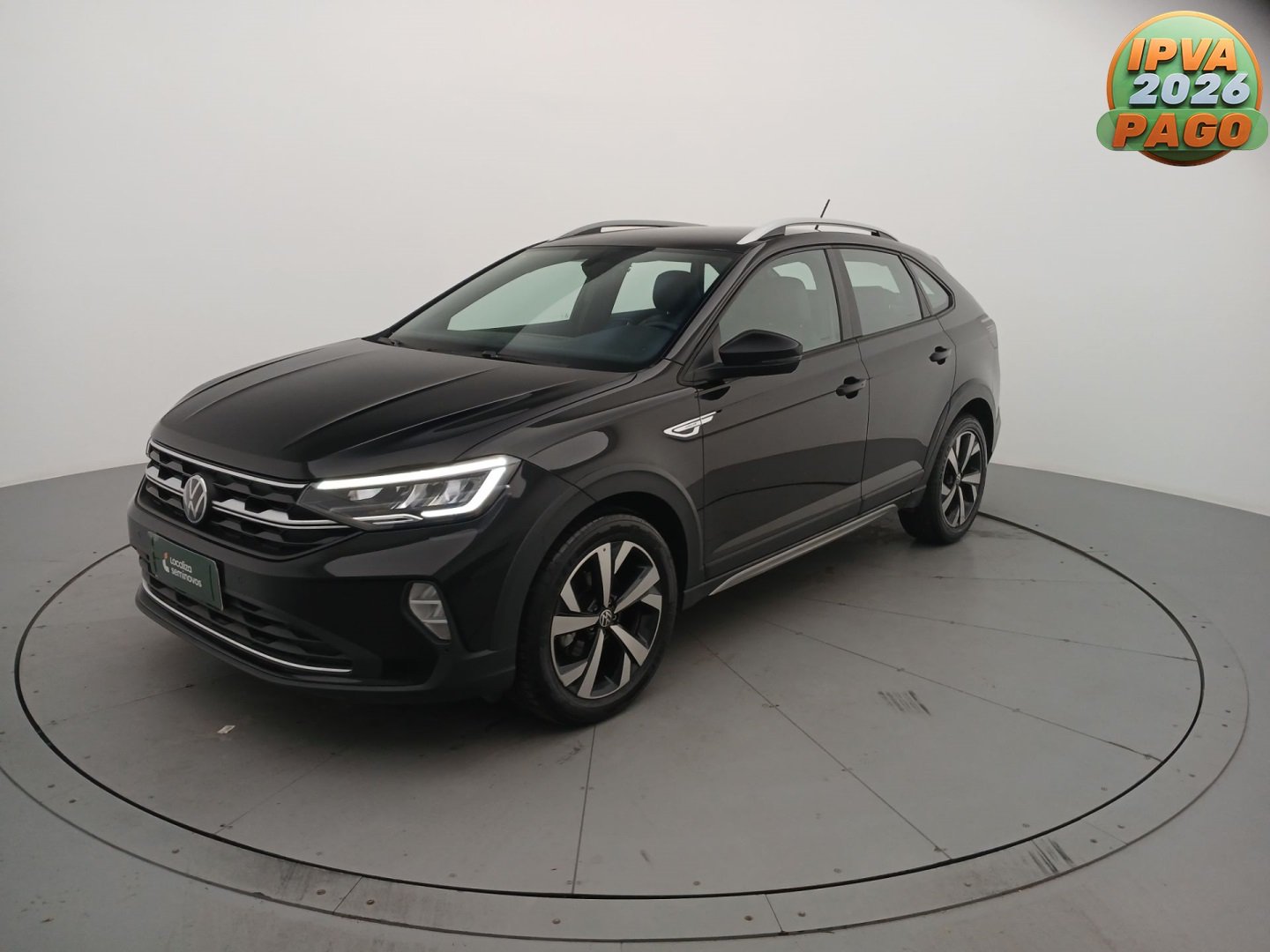 Volkswagen Nivus Highline 1.0 200 TSI Flex Aut. na cor Preto em Londrina / PR - 854001