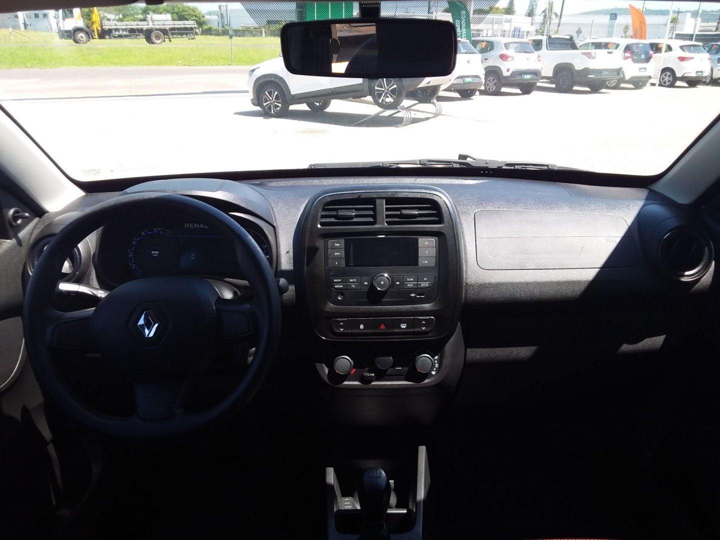 Renault Kwid Zen 1.0 Flex 12V 5p Mec. na cor Branco no Santa Cruz do Sul / RS - 855584