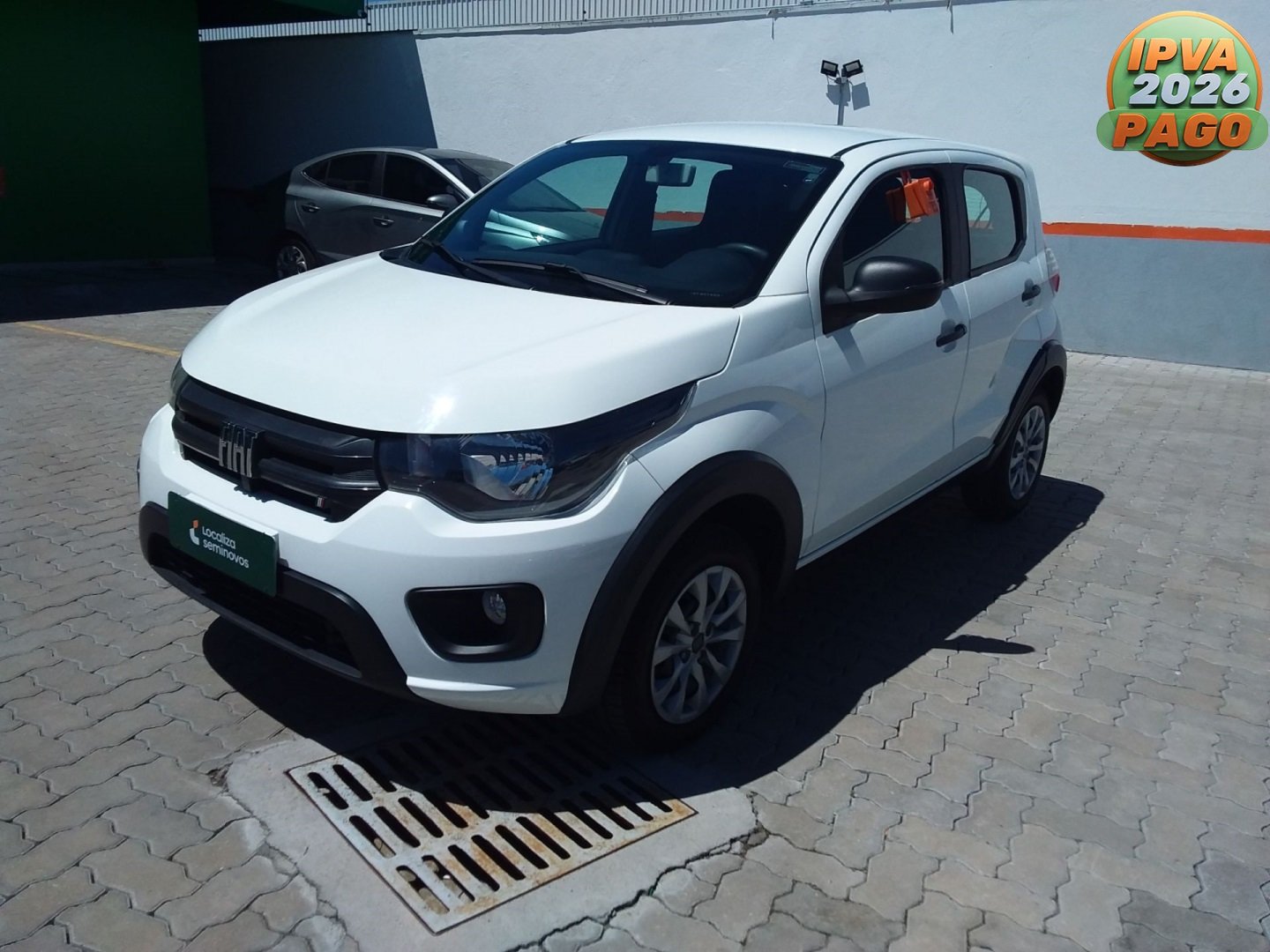 Fiat Mobi LIKE 1.0 Fire Flex 5p. na cor Branco no Santa Cruz do Sul / RS - 855589