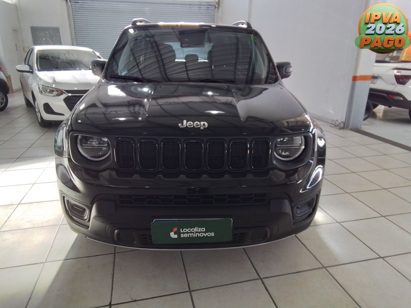 Jeep Renegade Sport T270 1.3 TB 4x2 Flex Aut. na cor Preto no Santa Cruz do Sul / RS - 855665