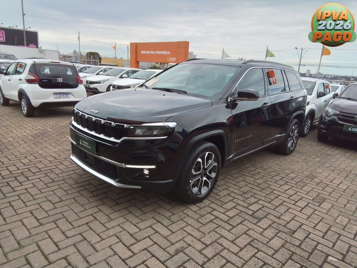 Jeep Commander Limited T270 1.3 TB Flex Aut. na cor Preto em Maringá / PR - 856343