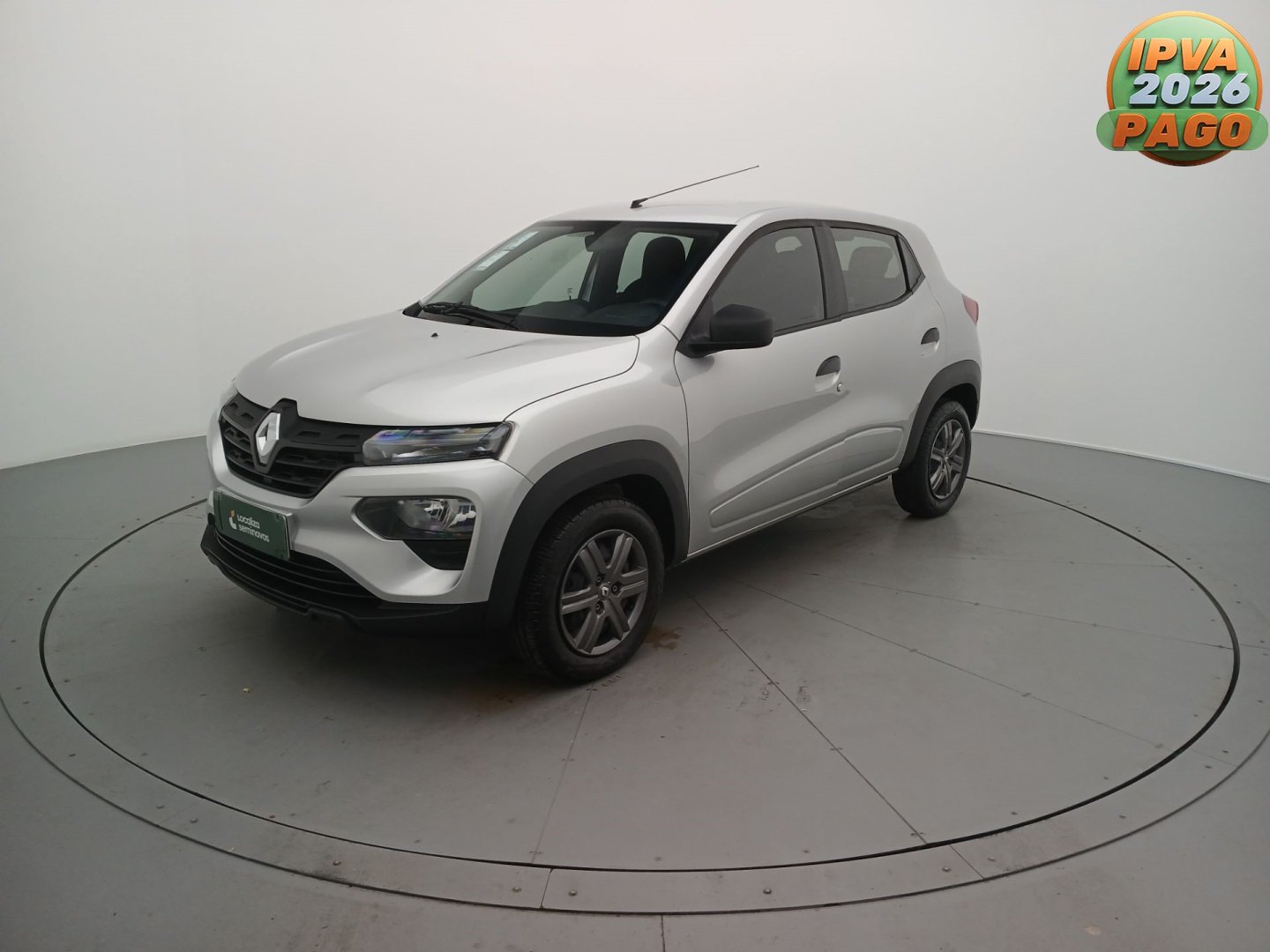 Renault Kwid Zen 1.0 Flex 12V 5p Mec. na cor Prata em Maringá / PR - 856444