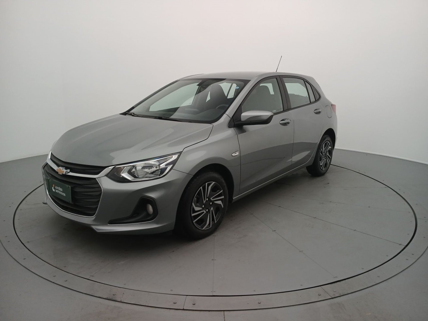 Chevrolet ONIX HATCH LT 1.0 12V TB Flex 5p Mec. na cor Prata em Curitiba / PR - 857114