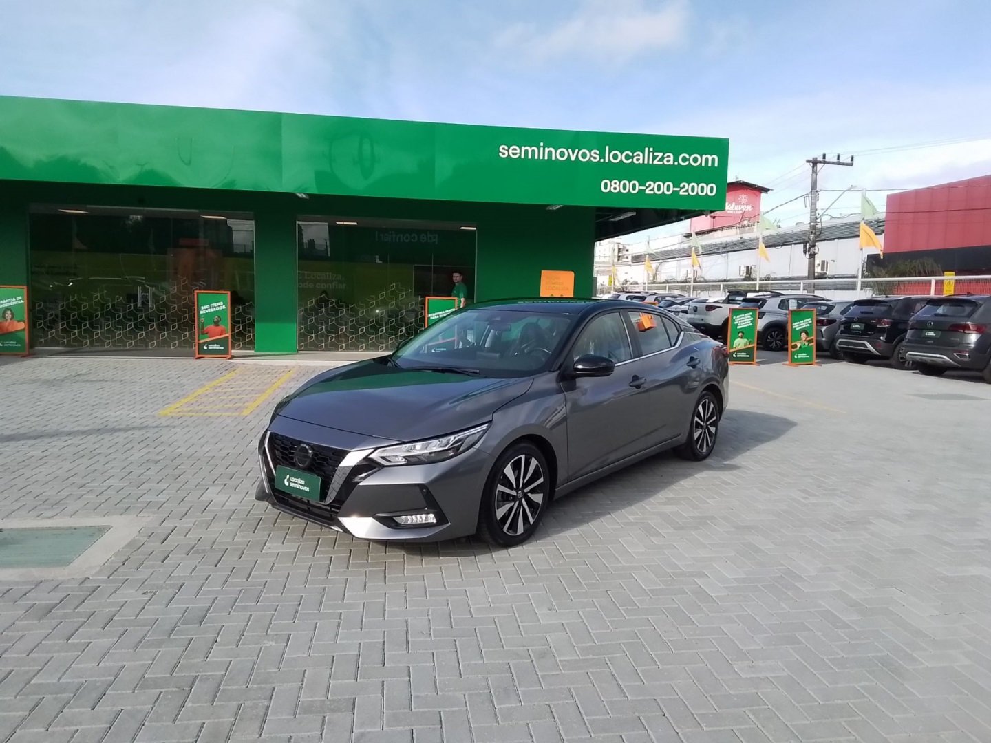 Nissan Sentra Advance 2.0 16V Aut. na cor Cinza em Lages / SC - 857280