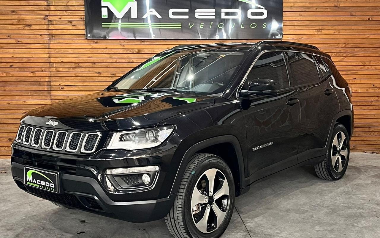 Jeep COMPASS LONGITUDE 2.0 4x4 Dies. 16V Aut. na cor Preto em Florianópolis / SC - 857434