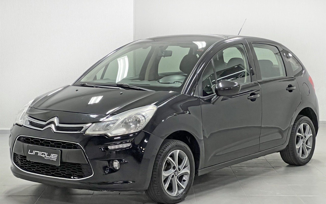 Citroën C3 Tendance 1.5 Flex 8V 5p Mec. na cor Prata em Curitiba / PR - 857629