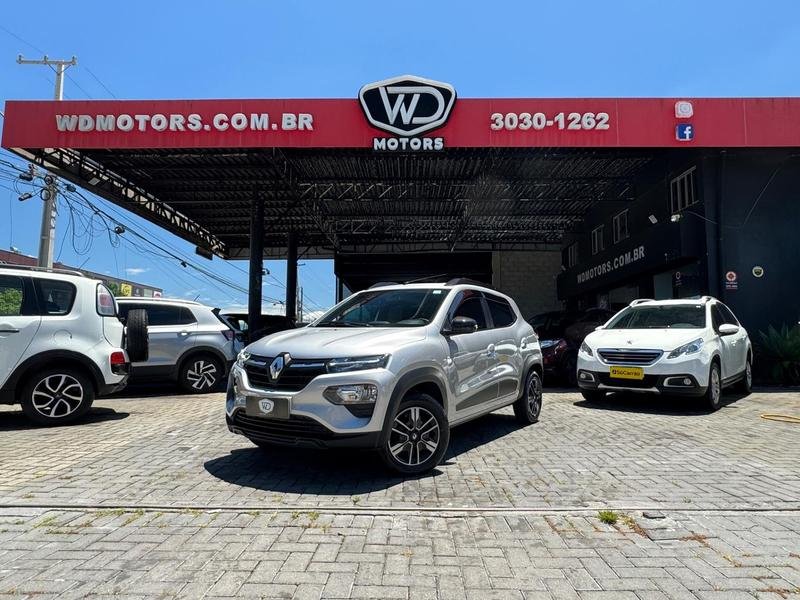 Renault Kwid Intense 1.0 Flex 12V 5p Mec. na cor Prata em Curitiba / PR - 857706
