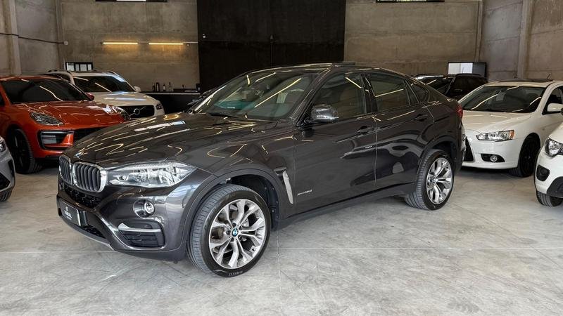 BMW X6 XDRIVE 35i 3.0 306cv Bi-Turbo na cor Cinza em Curitiba / PR - 857829