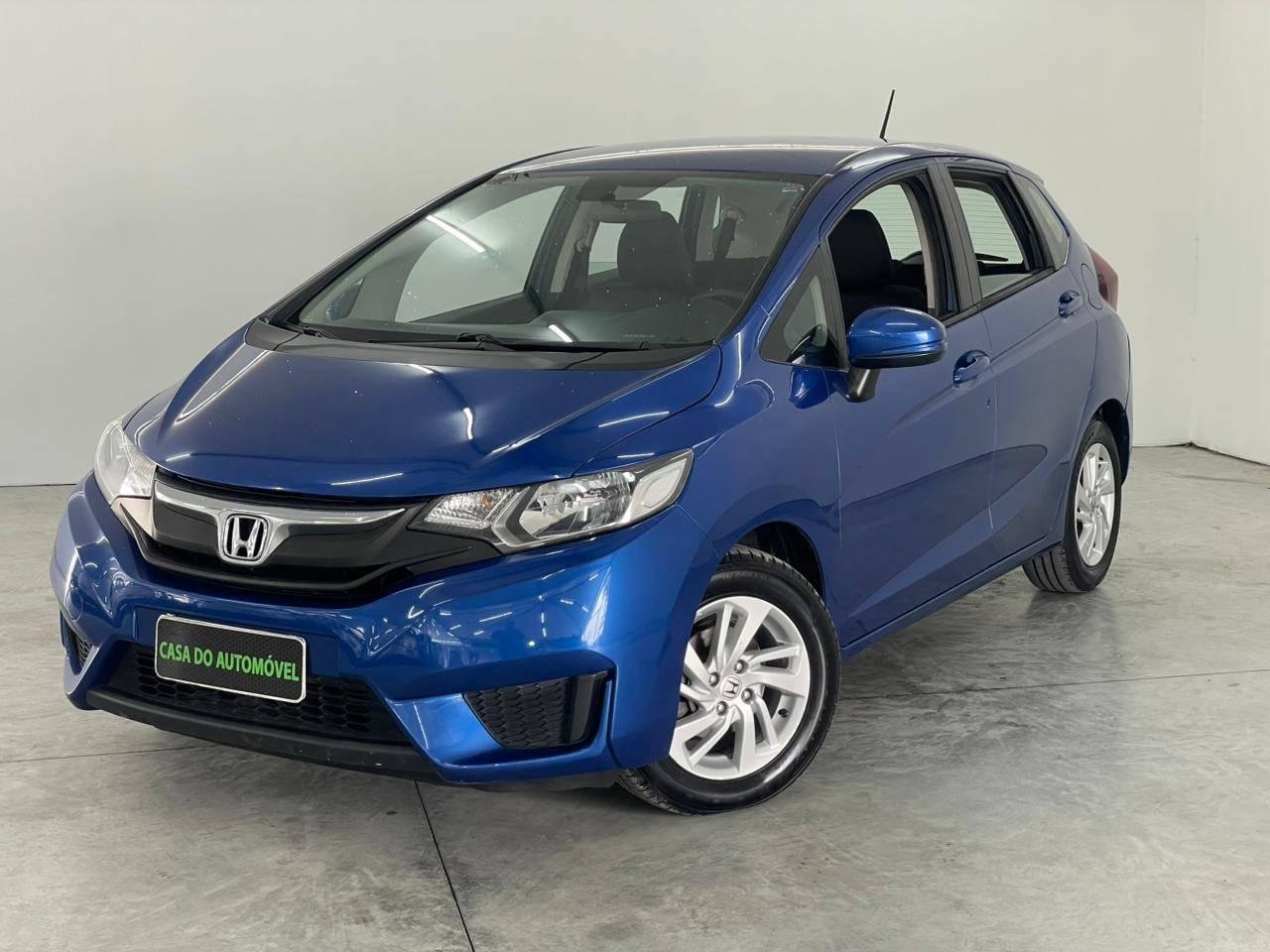 Honda Fit LX 1.5 Flexone 16V 5p Mec. na cor Azul em Jaraguá do Sul / SC - 857845